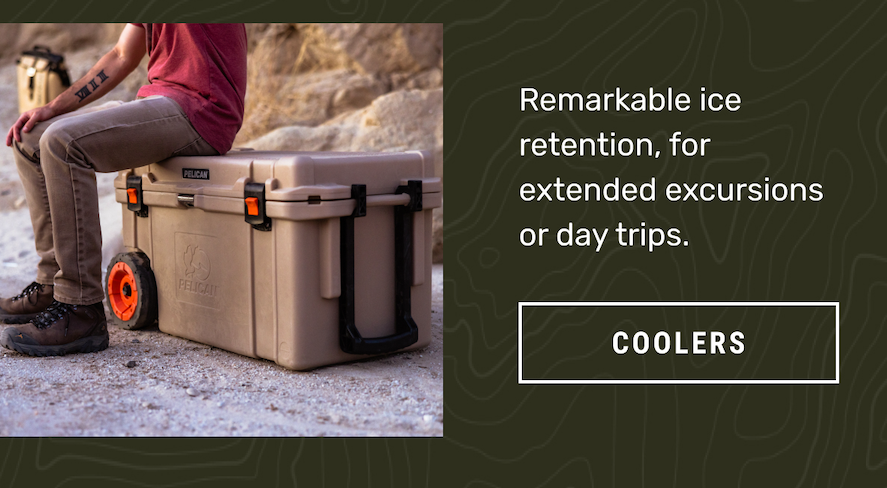 Remarkable ice retention, for extended excursions or day trips.