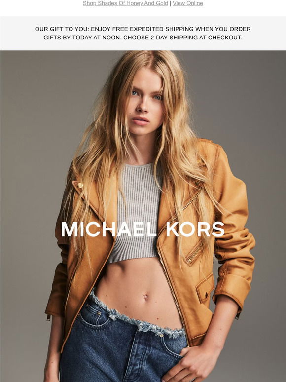 Michael Kors Email Newsletters Shop Sales, Discounts, and Coupon Codes