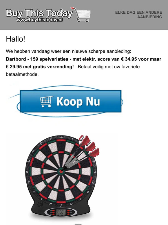 Nieuwsbrief van Buythistoday