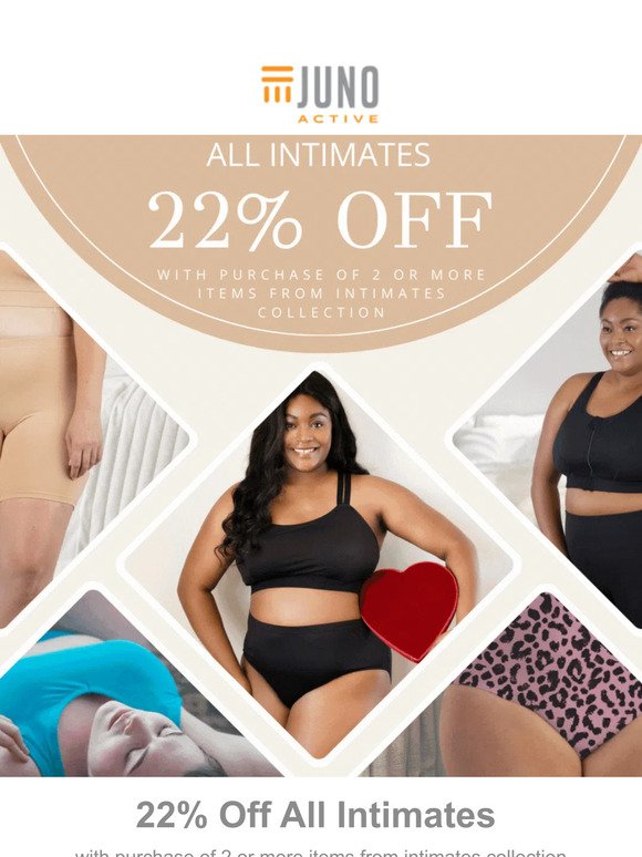 🔥🥰 Intimates sale! Get 22% off now!