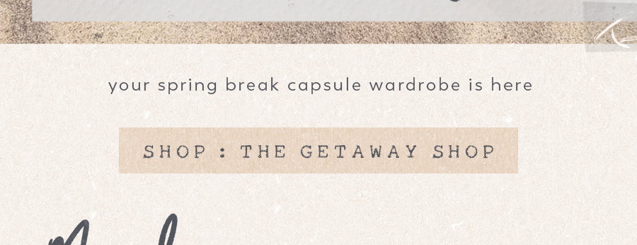 Shop The Getaway Shop