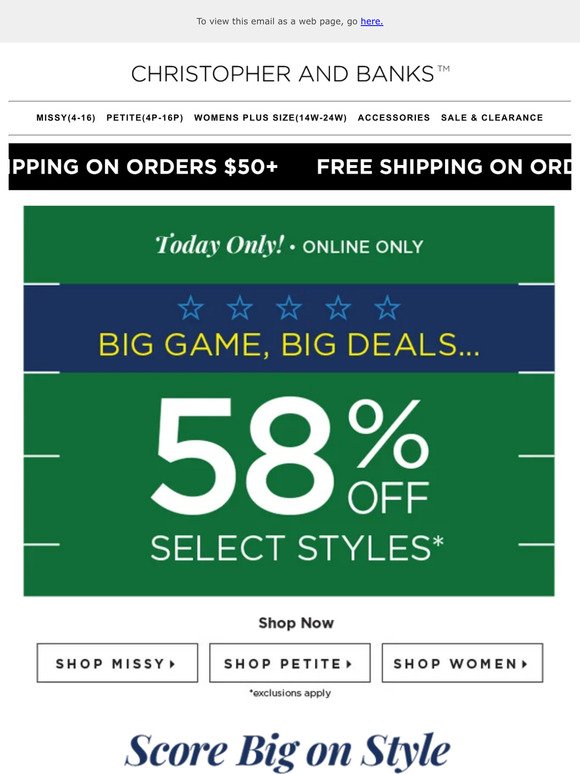 Kick Off Game Day with Big Deals!