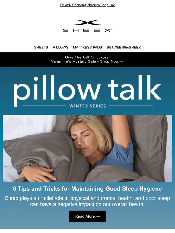 Sheex 6 Tips and Tricks for Maintaining Good Sleep Hygiene Milled