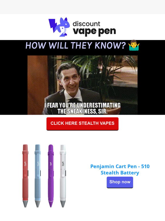 Discount Vape Pen: Nobody will know this is a Vape  | Milled