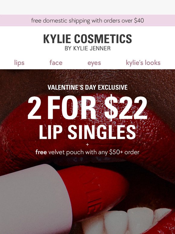 get 2 of your fave lippies for $22