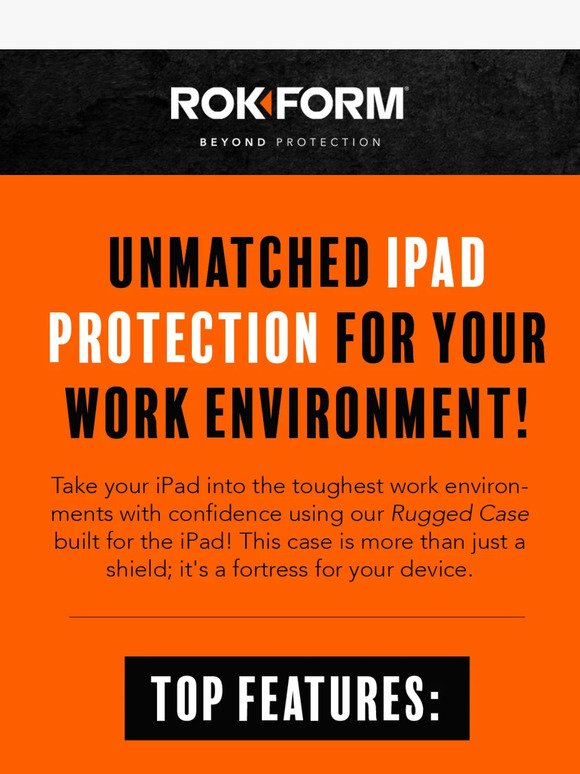 Fortify Your iPad with Rugged Protection