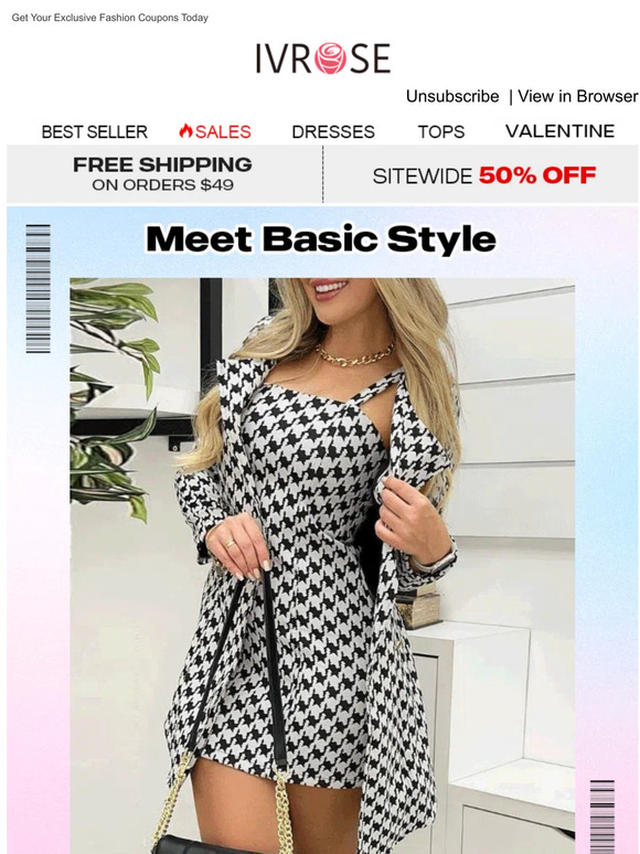 Be the First to Flaunt Our New Arrivals