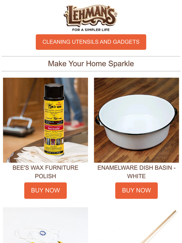 lehman's hardware & appliance Wow, That's Clean Milled