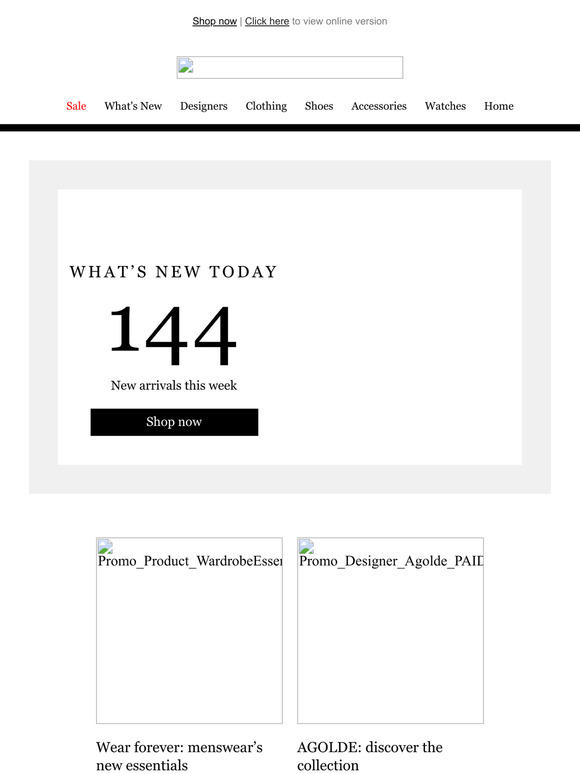 Mr Porter Email Newsletters: Shop Sales, Discounts, And Coupon Codes