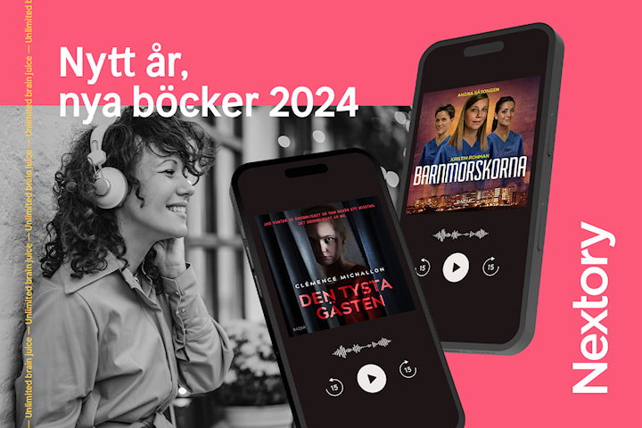 Lyssna på Nextory gratis i 7 veckor