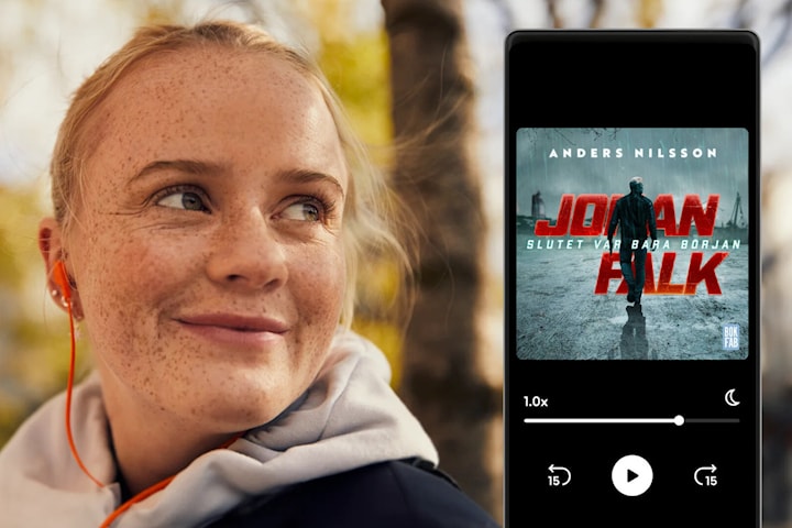 Testa på Storytel gratis i 30 dagar eller få 50% i 3 månader