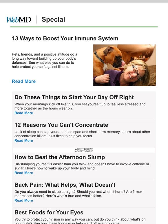13 Ways to Boost Your Immune System