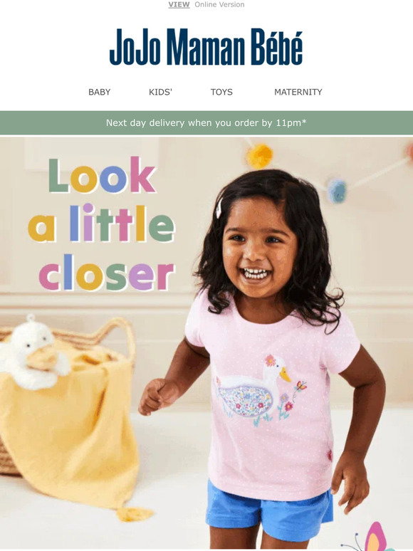 Jojo Maman Bébé: Playful clothes for big adventures | Milled