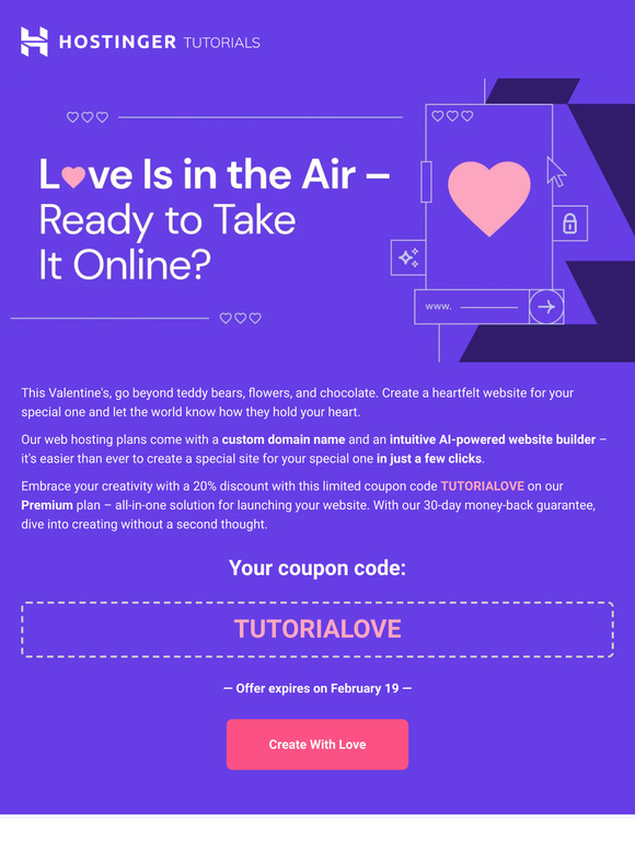 Take Your Love Online