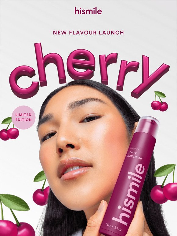 NEW: Cherry Toothpaste