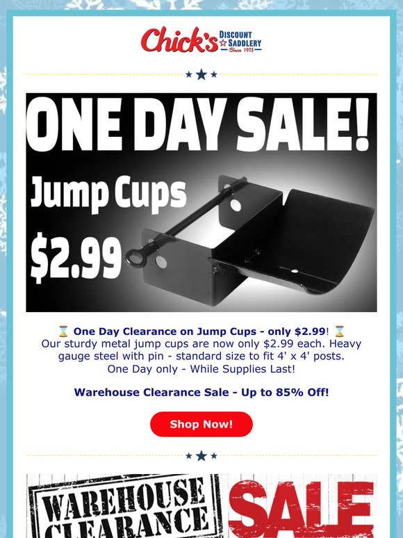 Jump Cups 2.99 ⚡ 1 Day Sale