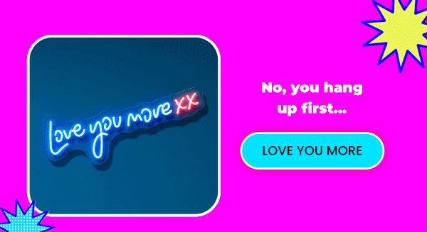 No, you hang up first…