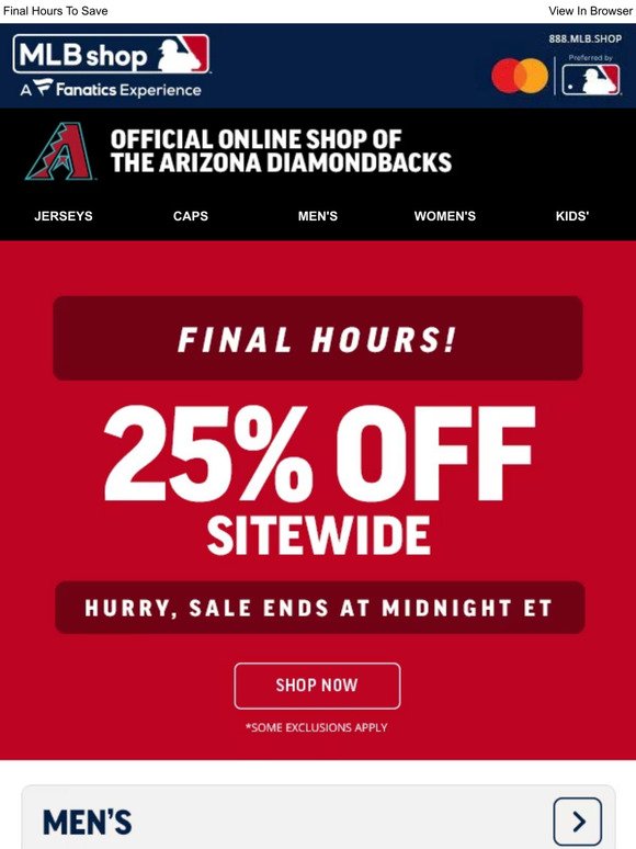 Don't Miss Out On Savings: 25% Off Sitewide