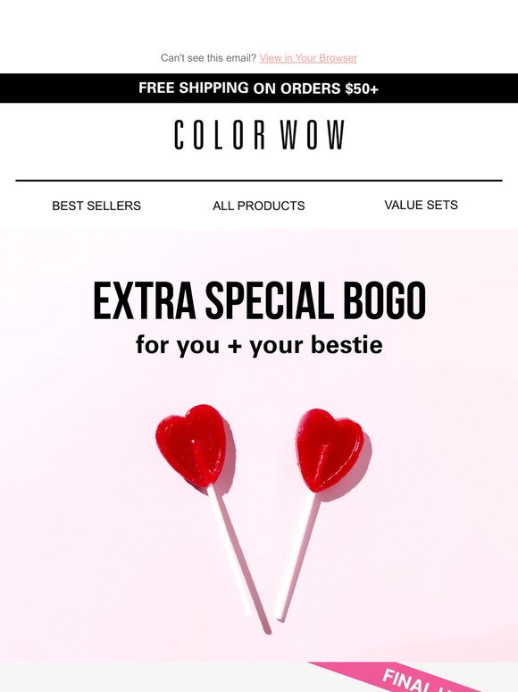 This is an EXTRA special BOGO!