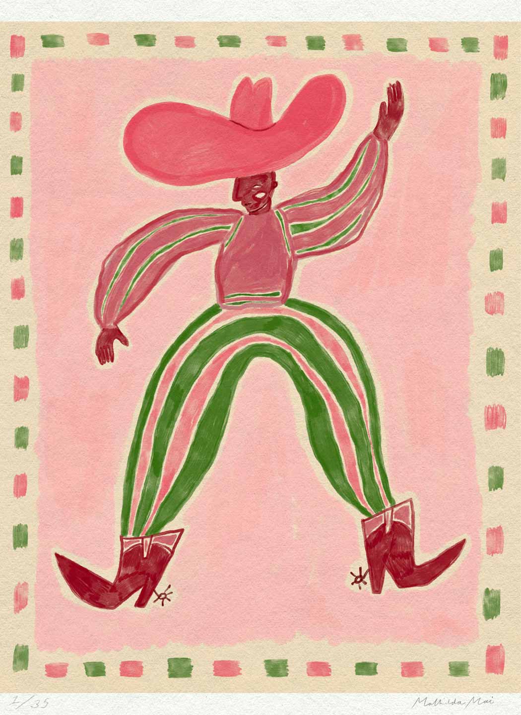 Image of Saddle Trio: Pink