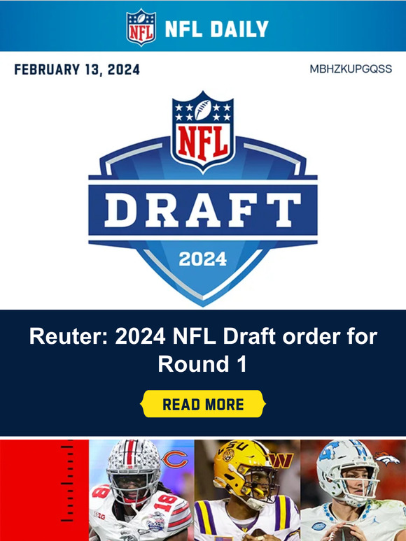 NFL Gamepass NO 2024 NFL Draft Order is Set! Milled