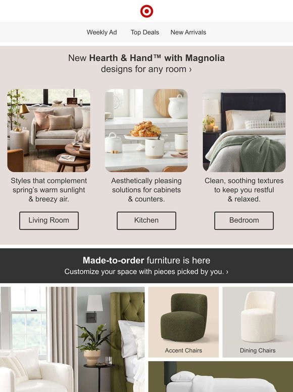New from Hearth & Hand with Magnolia.
