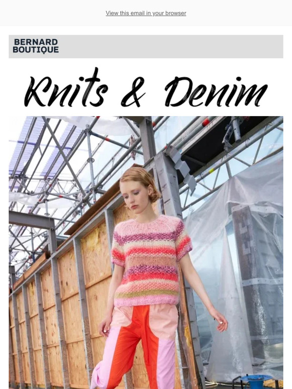 Knits & Denim 🌈