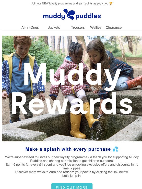 Jump into Muddy Rewards!  🎉