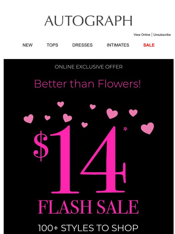 💗 NOW $14* Valentine's FLASH SALE!