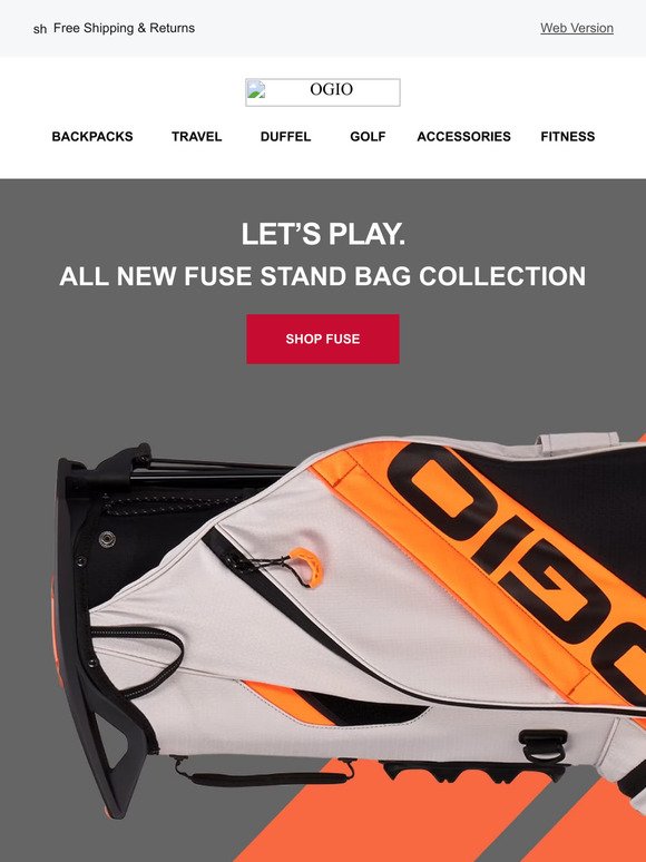 Shop Fuse Golf Bags | The Perfect Lightweight Carry Bag