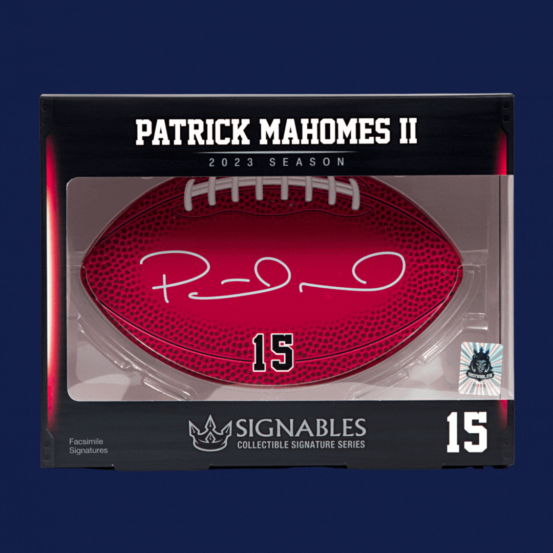 Signables LLC Congrats to Mahomes & Kelce! 🏆 Milled