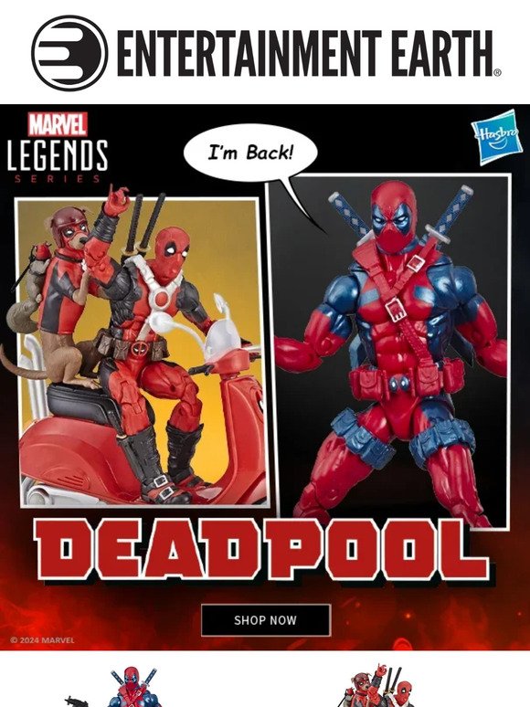 Deadpool Action Figures? 💥🦄 Maximum Effort - Now!