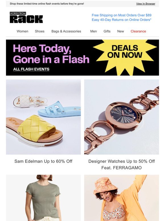 Nordstrom Email Newsletters Shop Sales, Discounts, and Coupon Codes