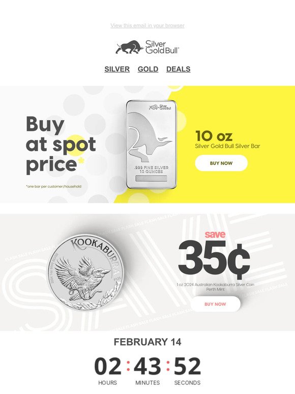 Flash Sale: 1 oz 2024 Australian Kookaburra Silver Coin | Perth Mint⚡⚡⚡