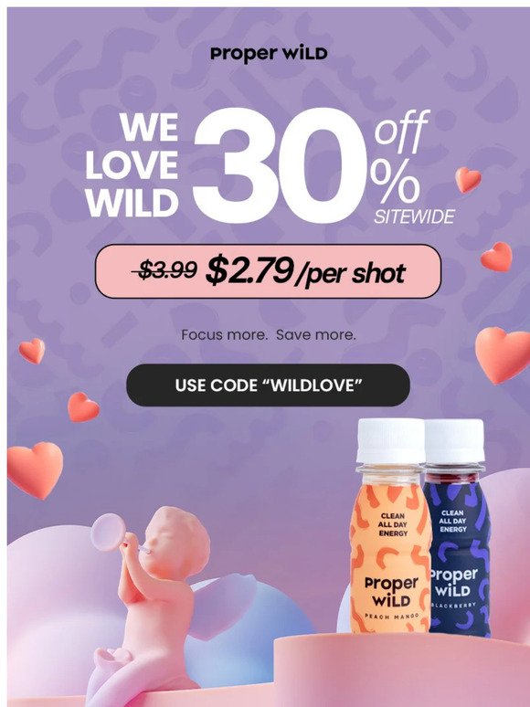 ♥ 30% OFF Valentine's Day Special! ♥