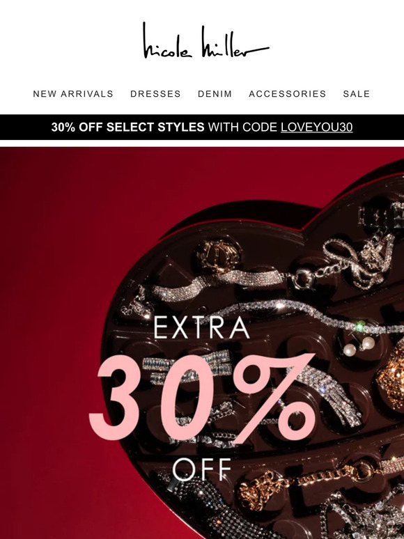 Valentine's Day Sale 💝 Extra 30% Off