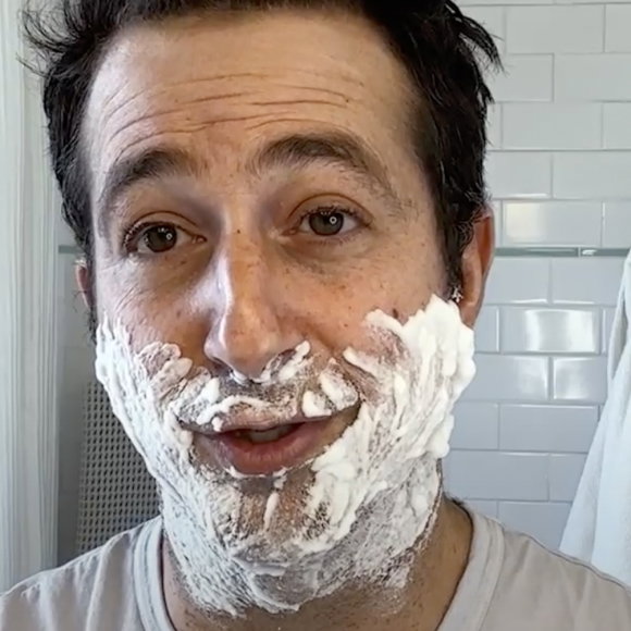 Jeff talks shaving