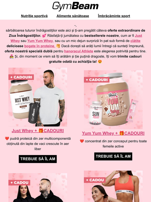 Oferte speciale de Ziua Îndrăgostiților doar pentru tine, —  💕