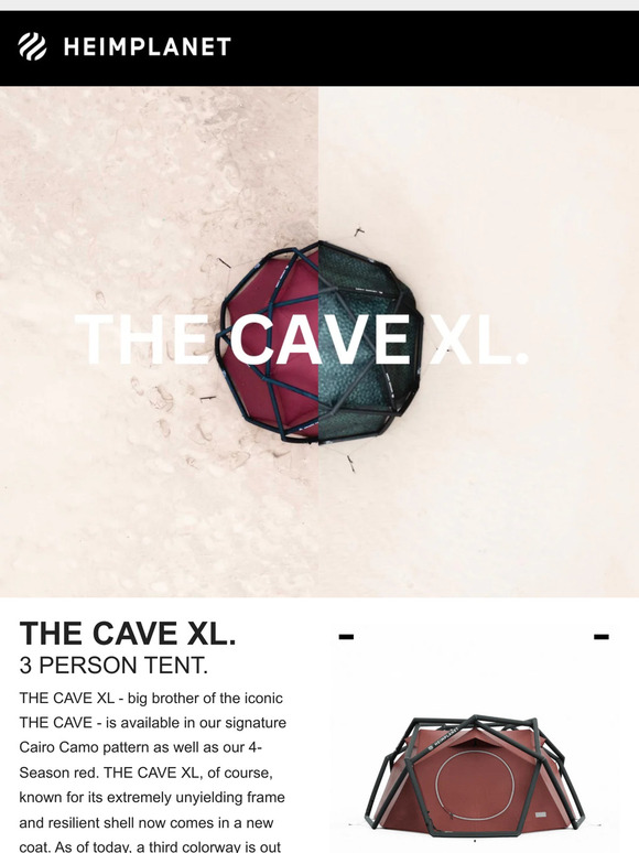 THE CAVE XL, Cairo Camo