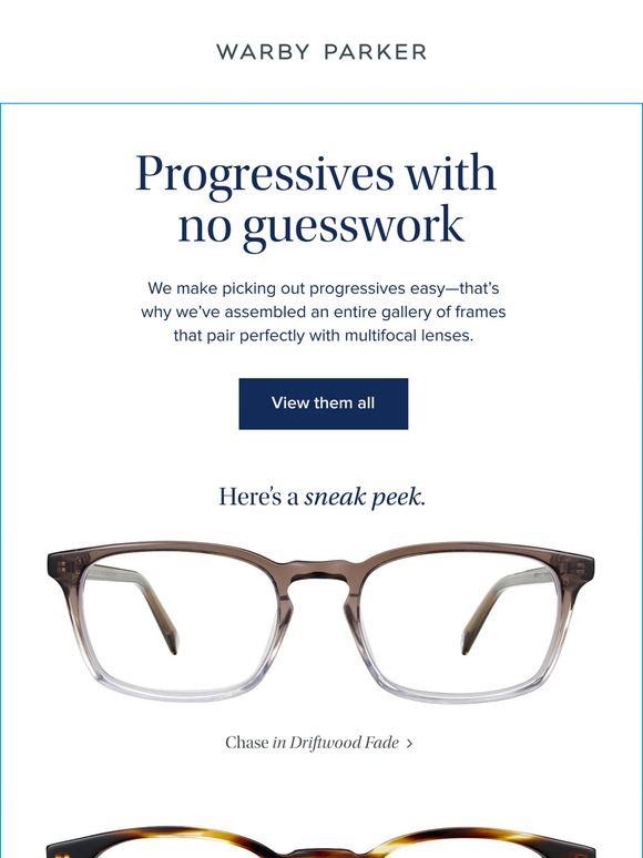 Warby Parker Email Newsletters Shop Sales, Discounts, and Coupon Codes
