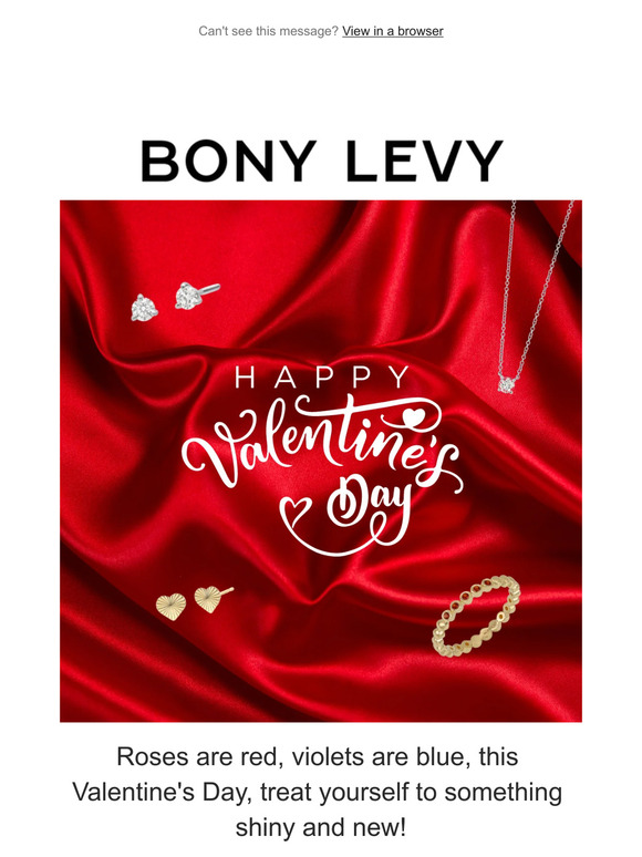 Treating yourself to some sparkle this Valentine's Day