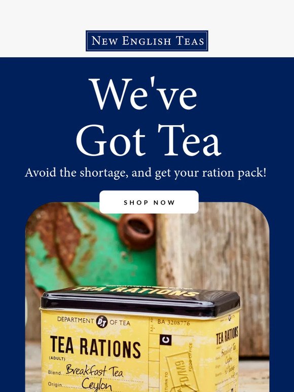 We've Got Tea ☕
