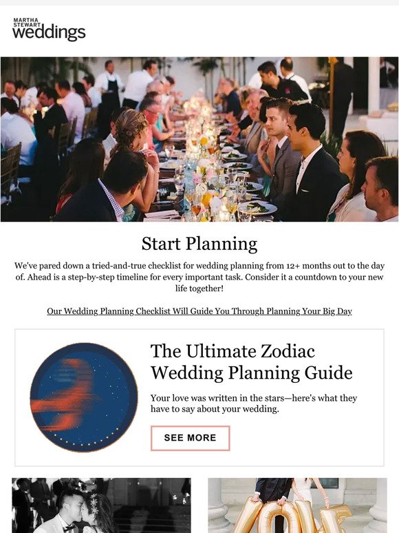 We Have the Ultimate Wedding Planning Checklist