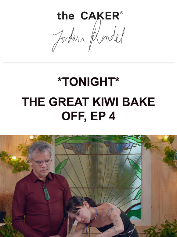 Episode 4 of The Great Kiwi Bake Off airs tonight!
