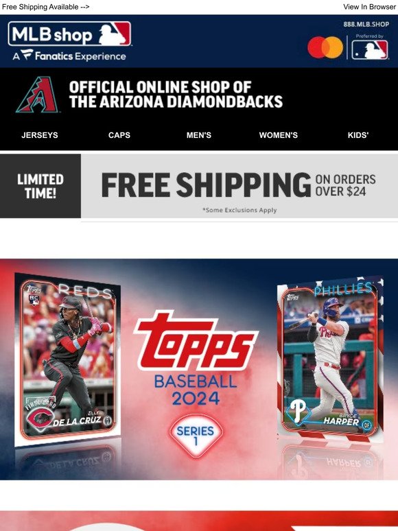 DON'T MISS OUT: 2024 Topps Series 1 Baseball