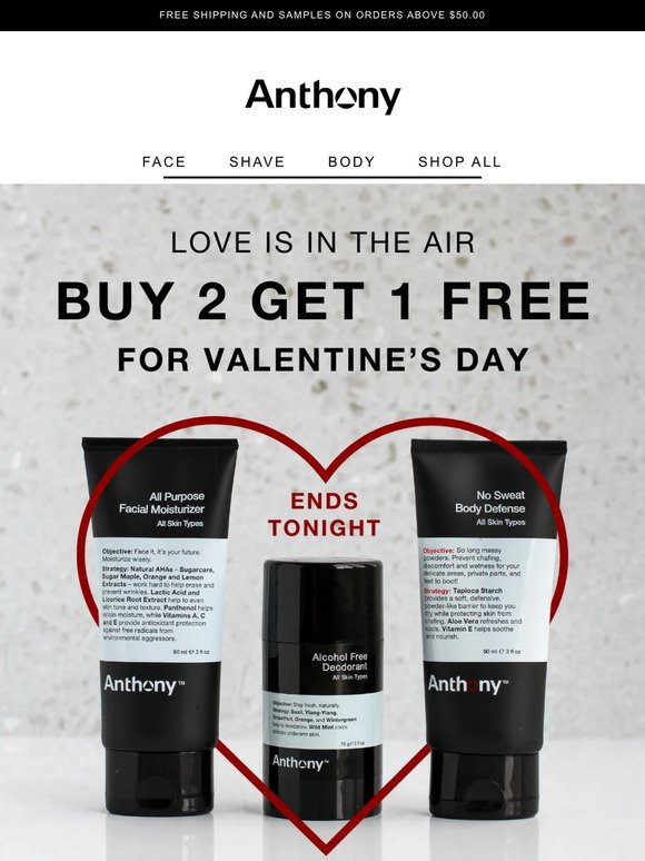 Cupid's Gift for Your Skin – Buy 2, Get 1 Free 🏹