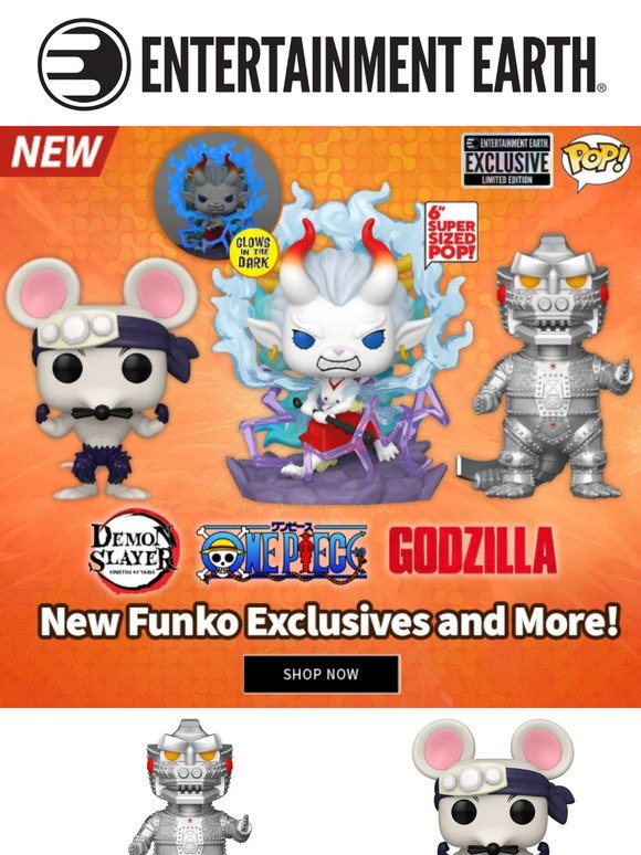 Exclusive Funko Pops! Act fast before they're gone!
