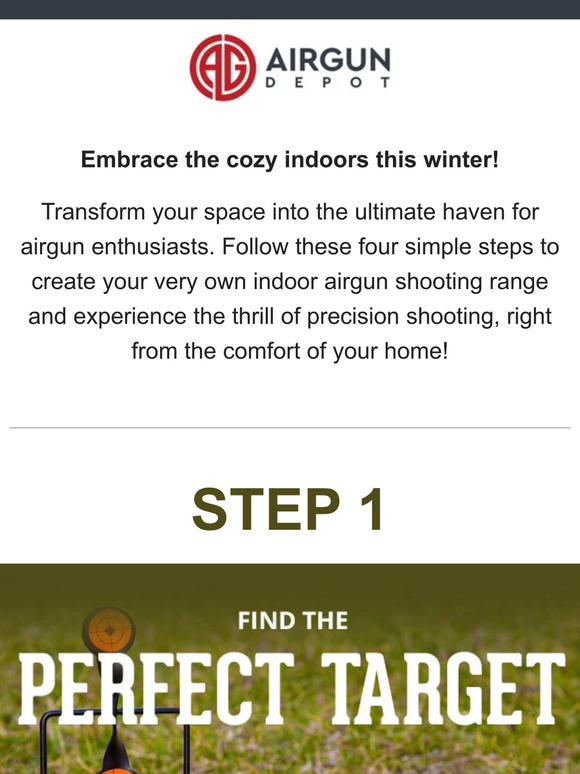 Airgun Depot Create the Ultimate Indoor Range Milled