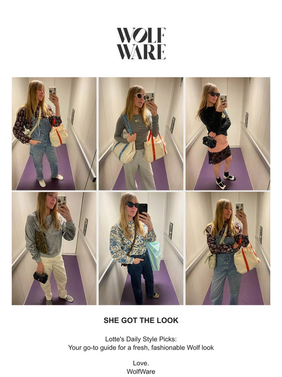 She got the look