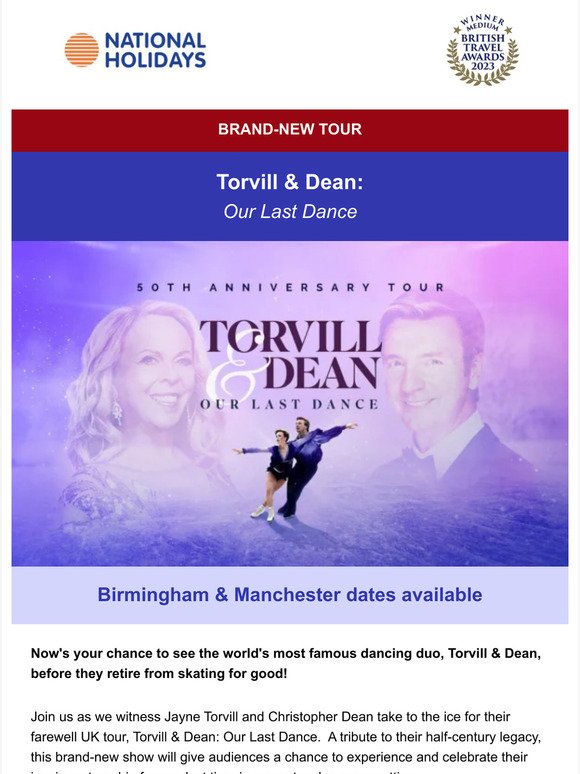 NEW Torvill & Dean: Our Last Dance